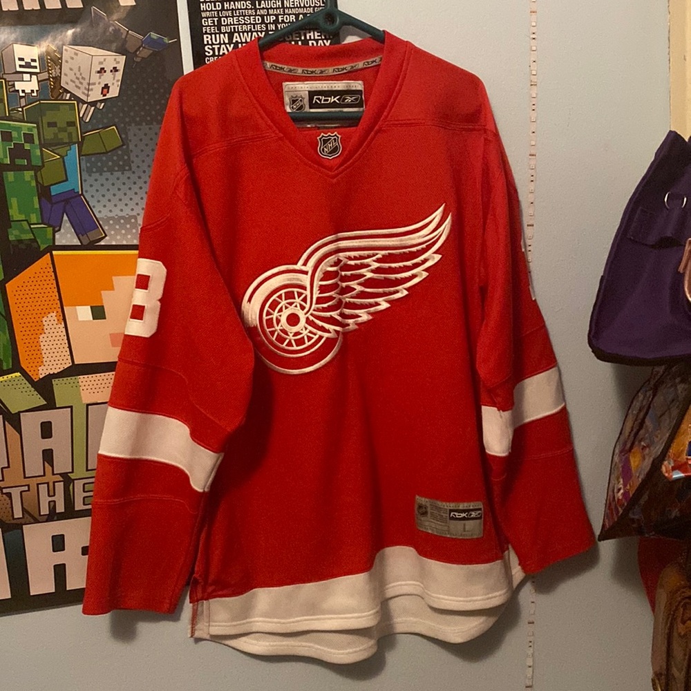 Authentic Reebok NHL Hockey Jersey Detroit Red Wings Team - Picture 1 of 5